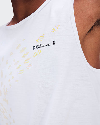 Men's On Run Tank White - US 6138
