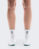 Elite Run Sock Mid White | Ivory - US 2399