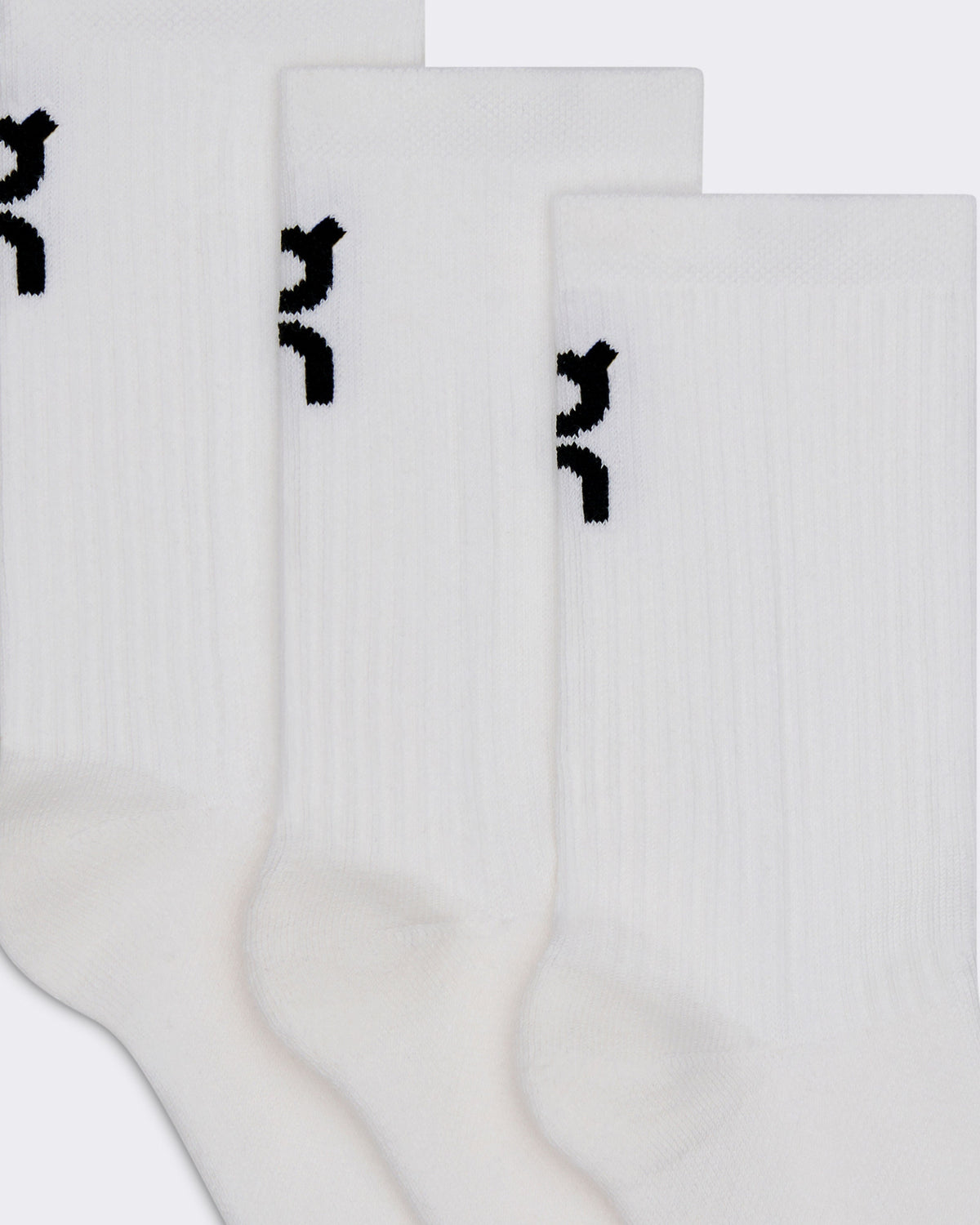 Kids Logo Sock High 3P Kids White - US 6687