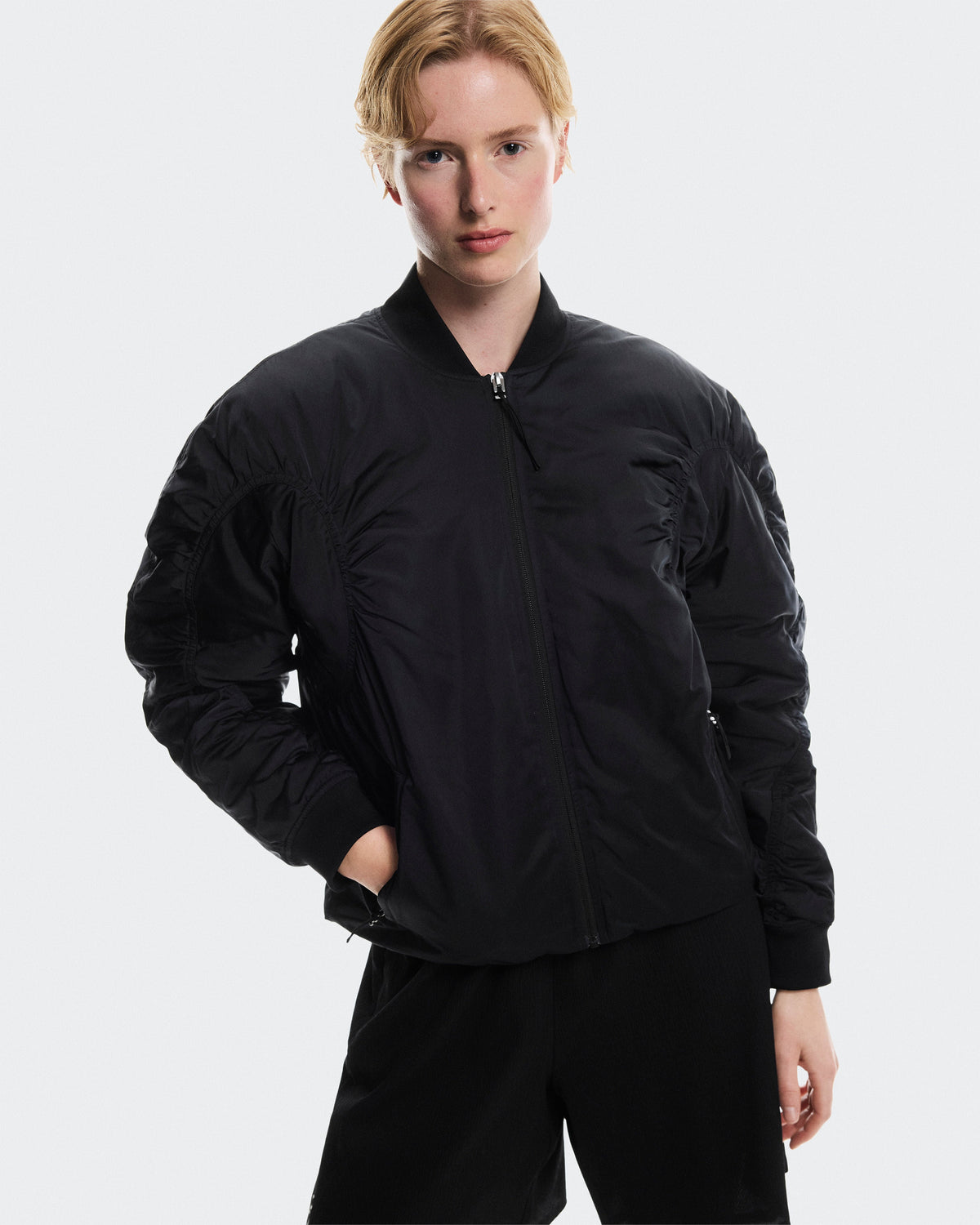 Women's Bomber Jacket Black - US 3521