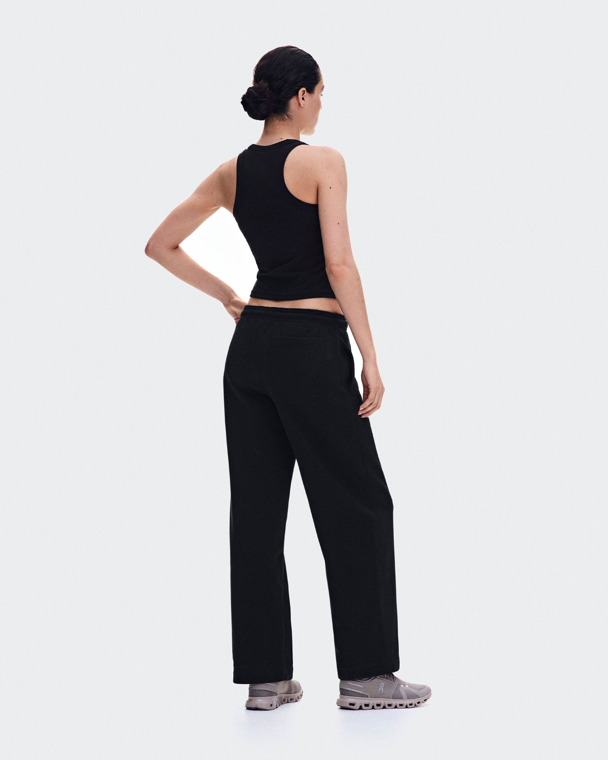 Women's All-Day Ribbed Tank Black - US 8720