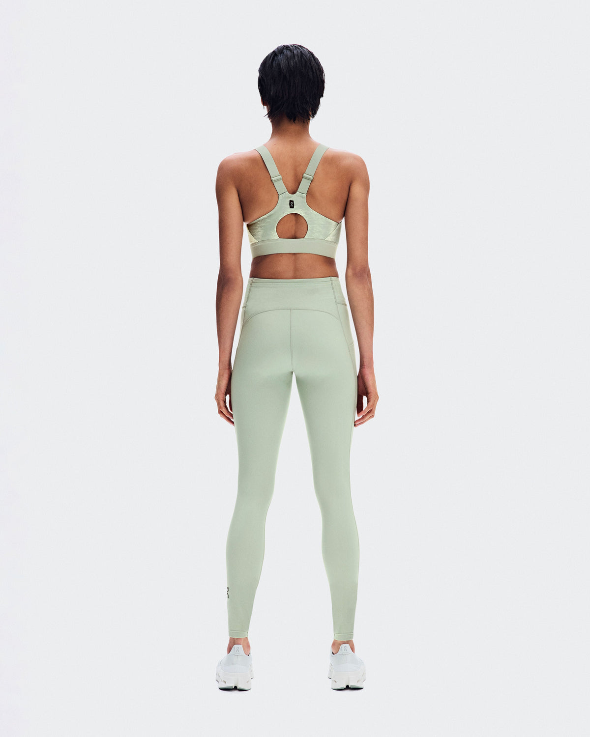 Women's Performance Bra Terra Seedling | Tin - US 5019