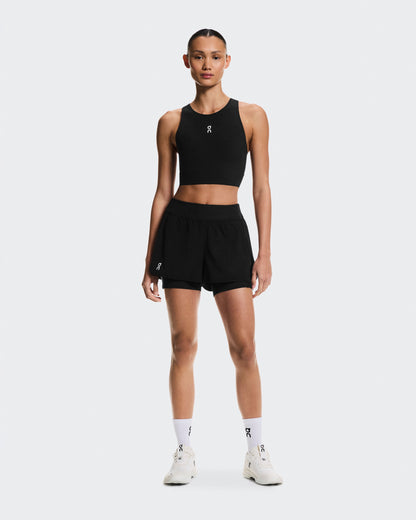 Women's Court Crop Top Black - US 6634