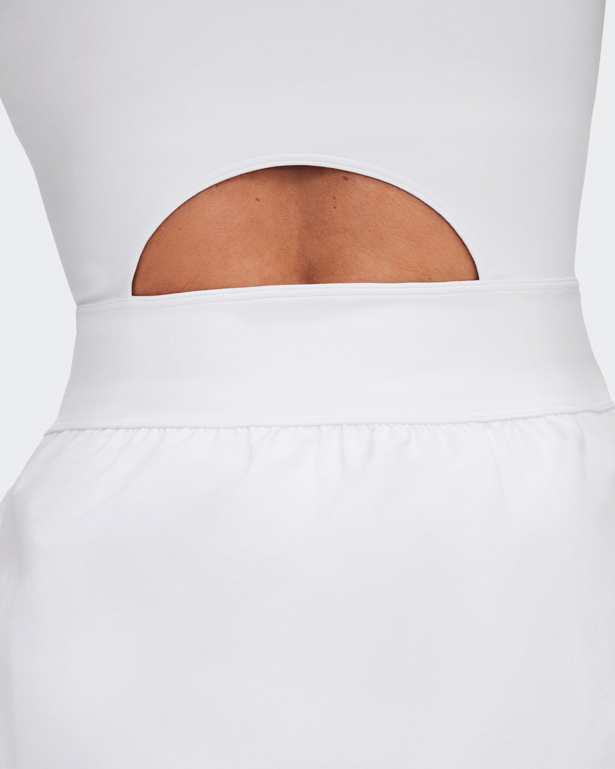 Women's Court Dress Split LDN White - US 9982