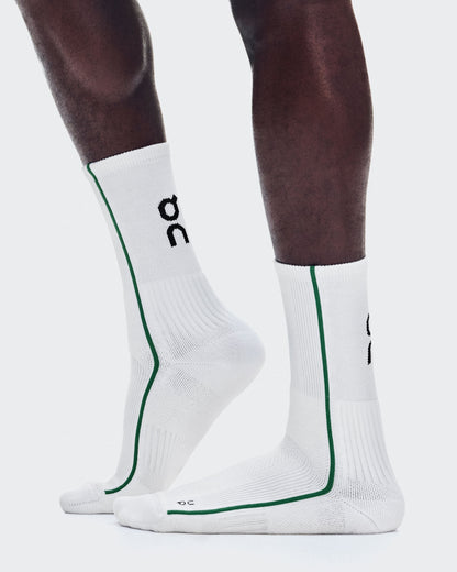 Court Sock High White | Neem - US 2760
