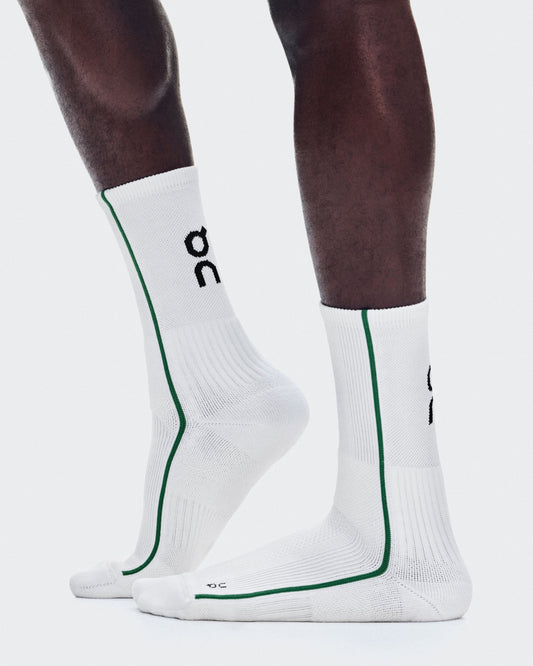 Court Sock High White | Neem - US 2760