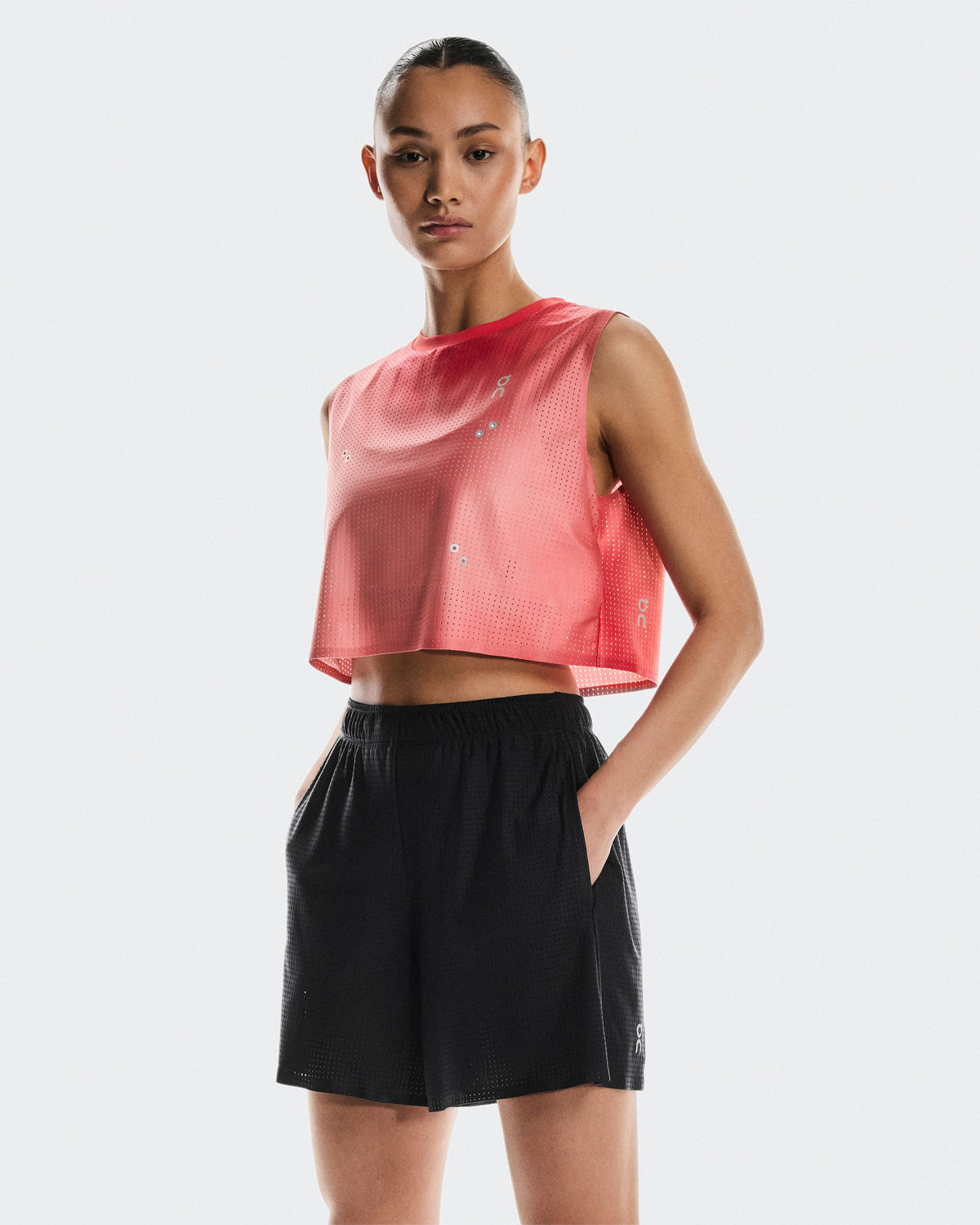 Women's Pace Mesh Shorts Black - US 7353