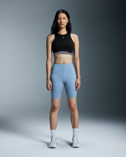 Women's Train 2-in-1 Crop Black - US 9714