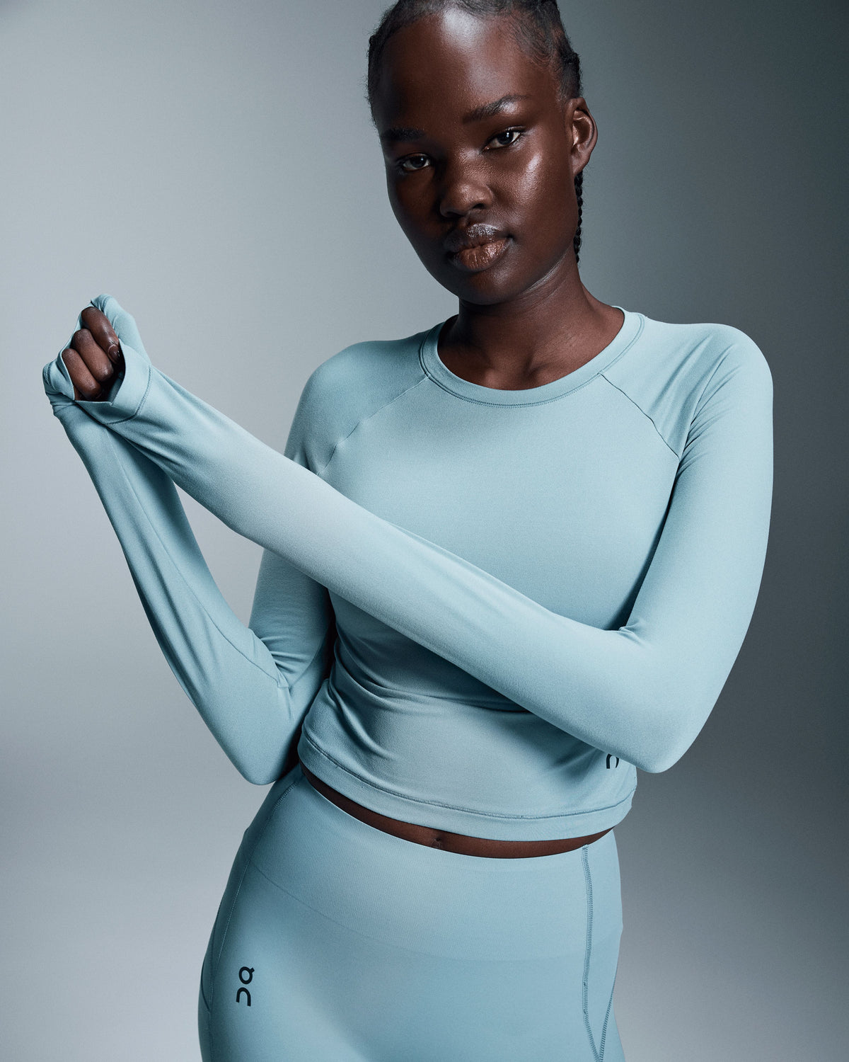 Women's Movement Long-T Crop Coast - US 8116