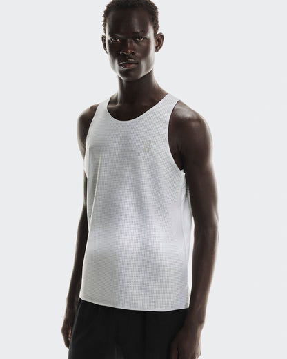 Men's Pace Tank Glacier | White - US 8689