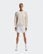 Women's Club Crew Graphic Silver - US 6589
