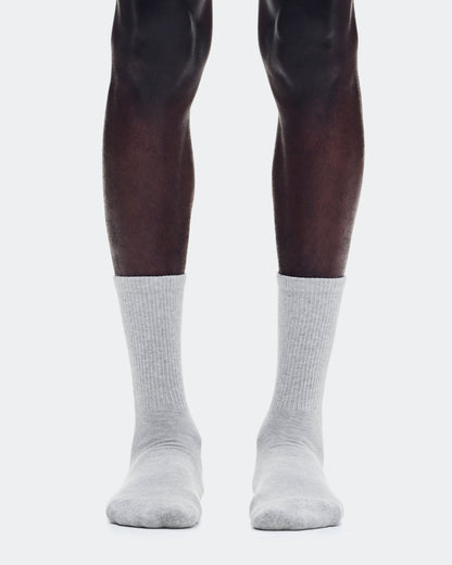 Club Sock High 2P Heather Gray - US 7833
