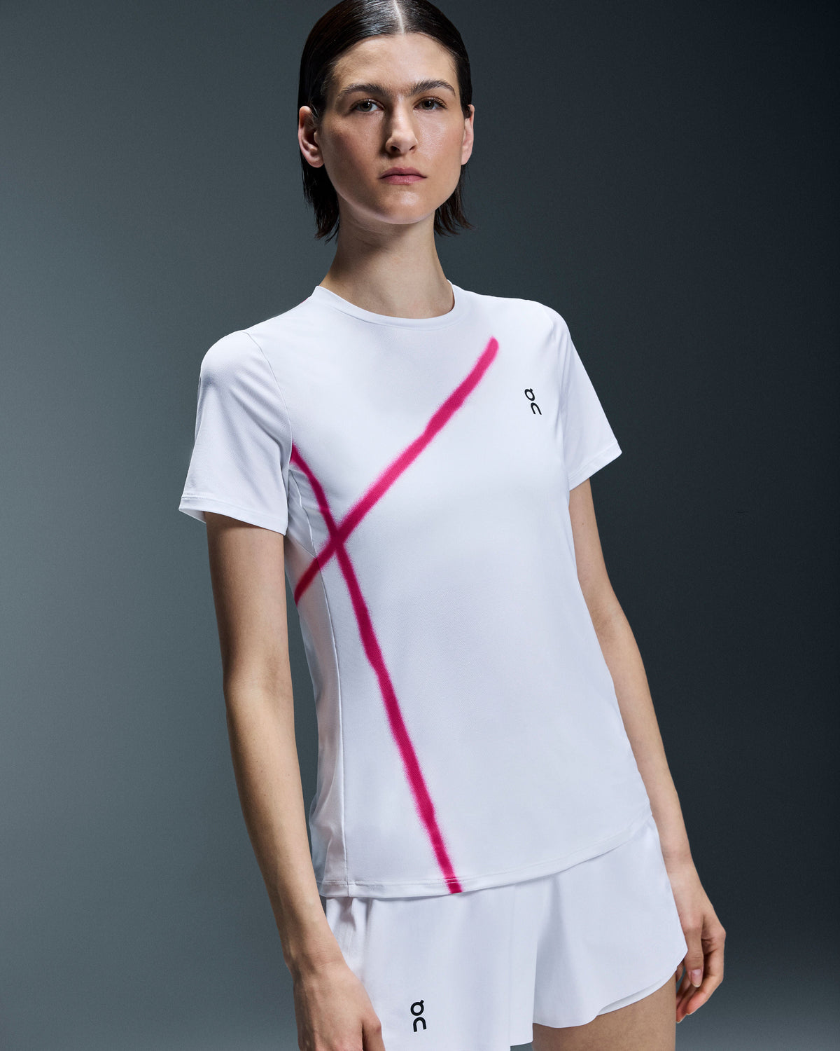 Women's Court-T White - US 8048