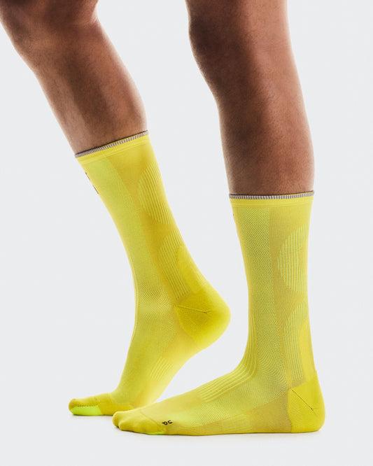 Elite Run Sock High Lime - US 5785
