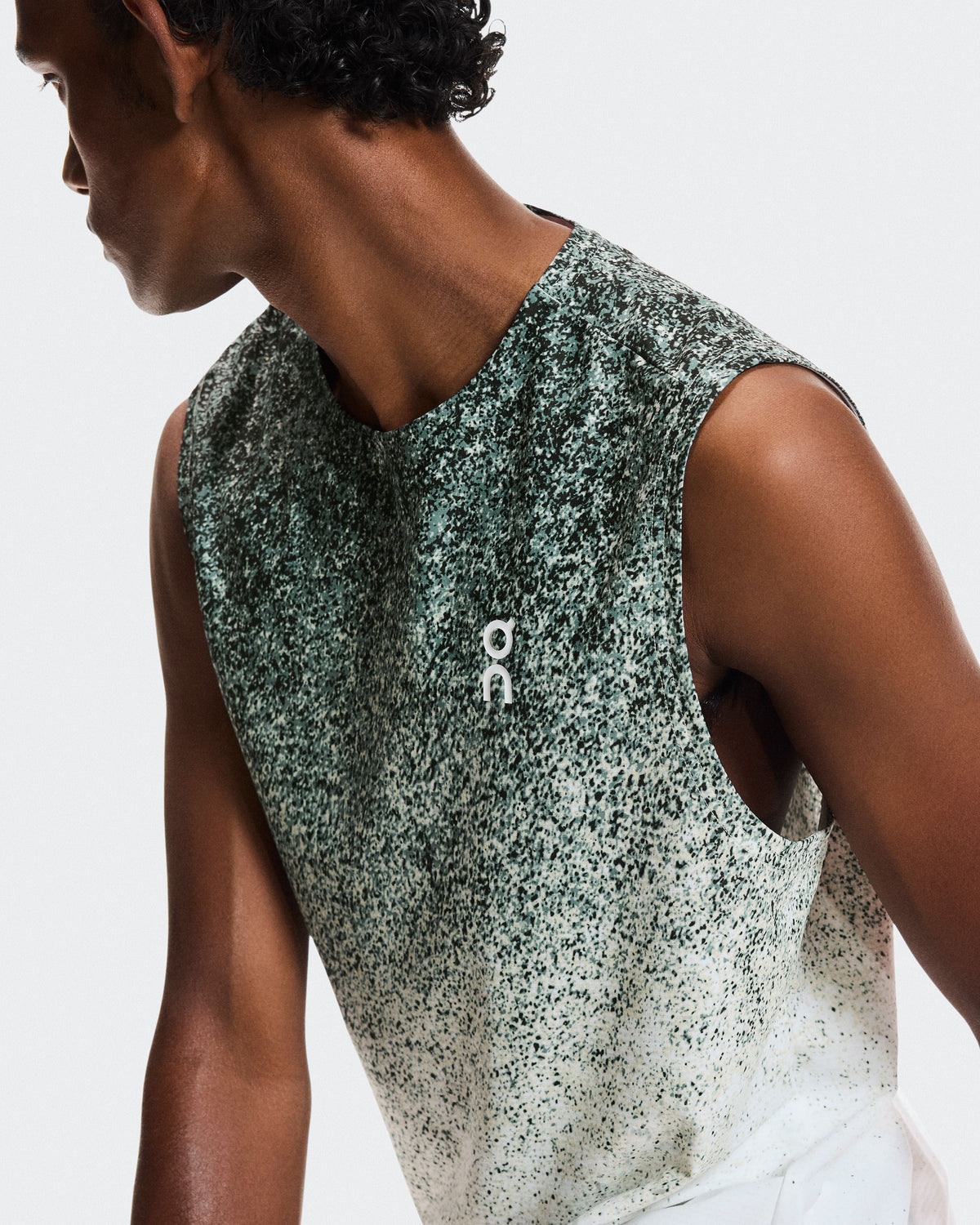 Men's Court Tank Fade Mineral | White - US 4741