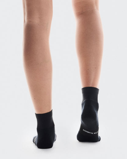 Core Run Sock Mid 2P Black - US 4748