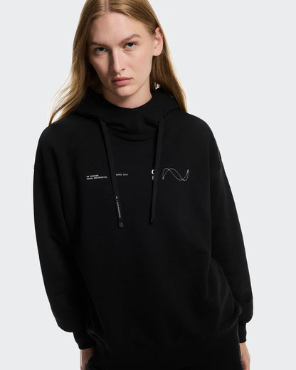 Women's Club Hoodie Avant Black - US 4276