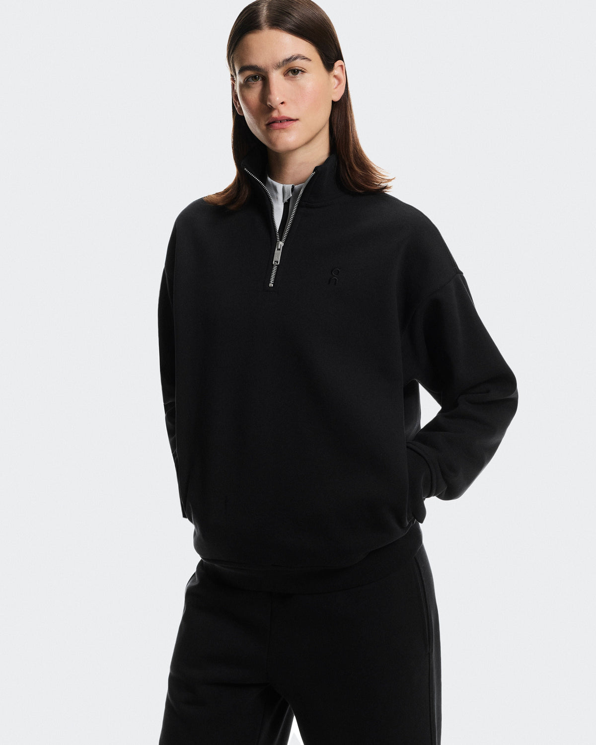 Women's Club Collective 1/4 Zip Black - US 3748