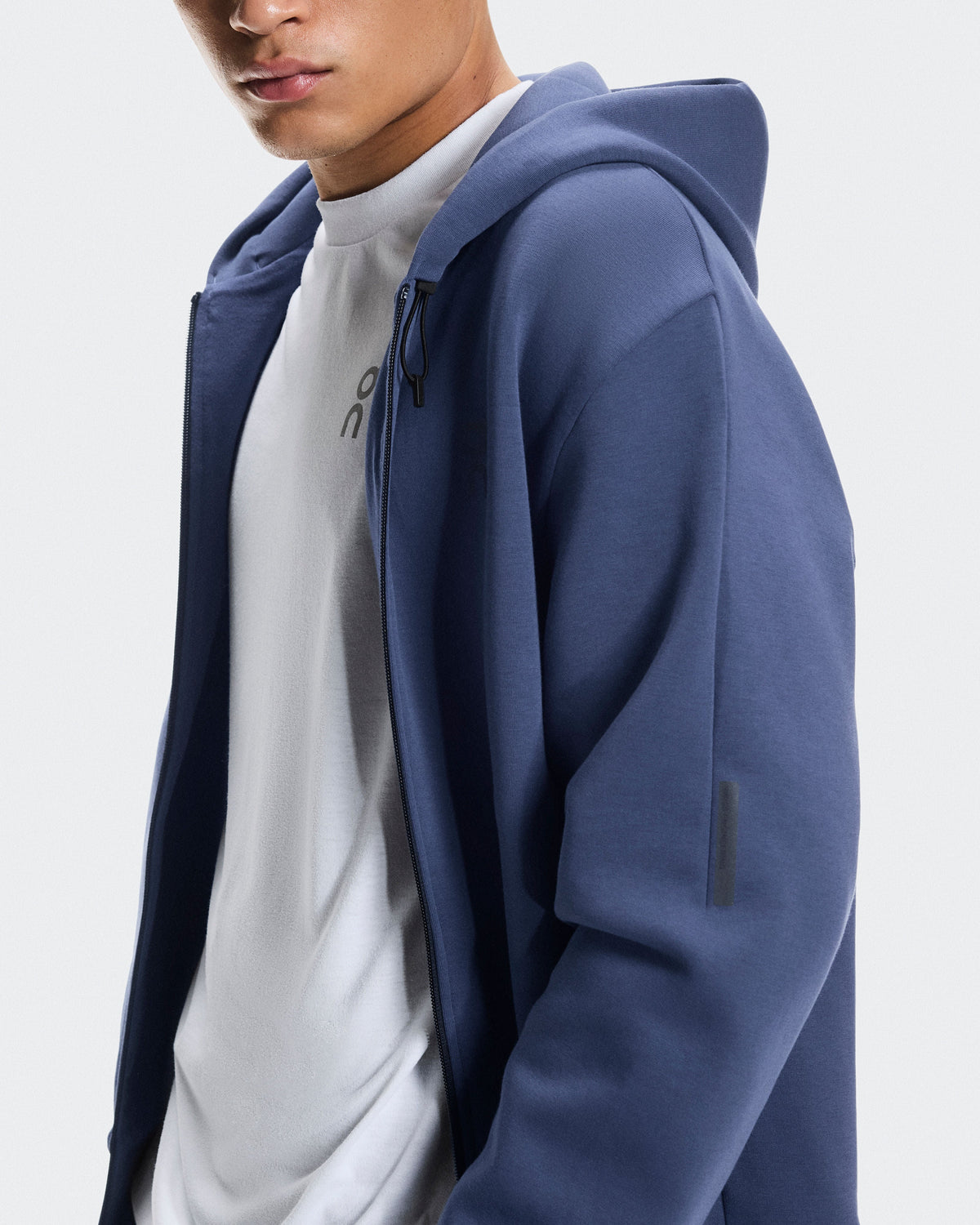 Men's Focus Tech Zip Hoodie Acai - US 9186