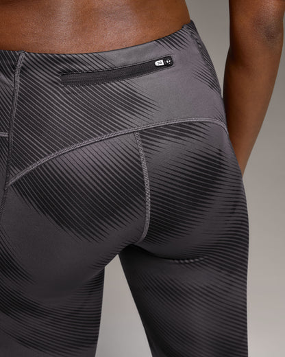 Women's Performance Graphic Tight Shadow | Black - US 6323