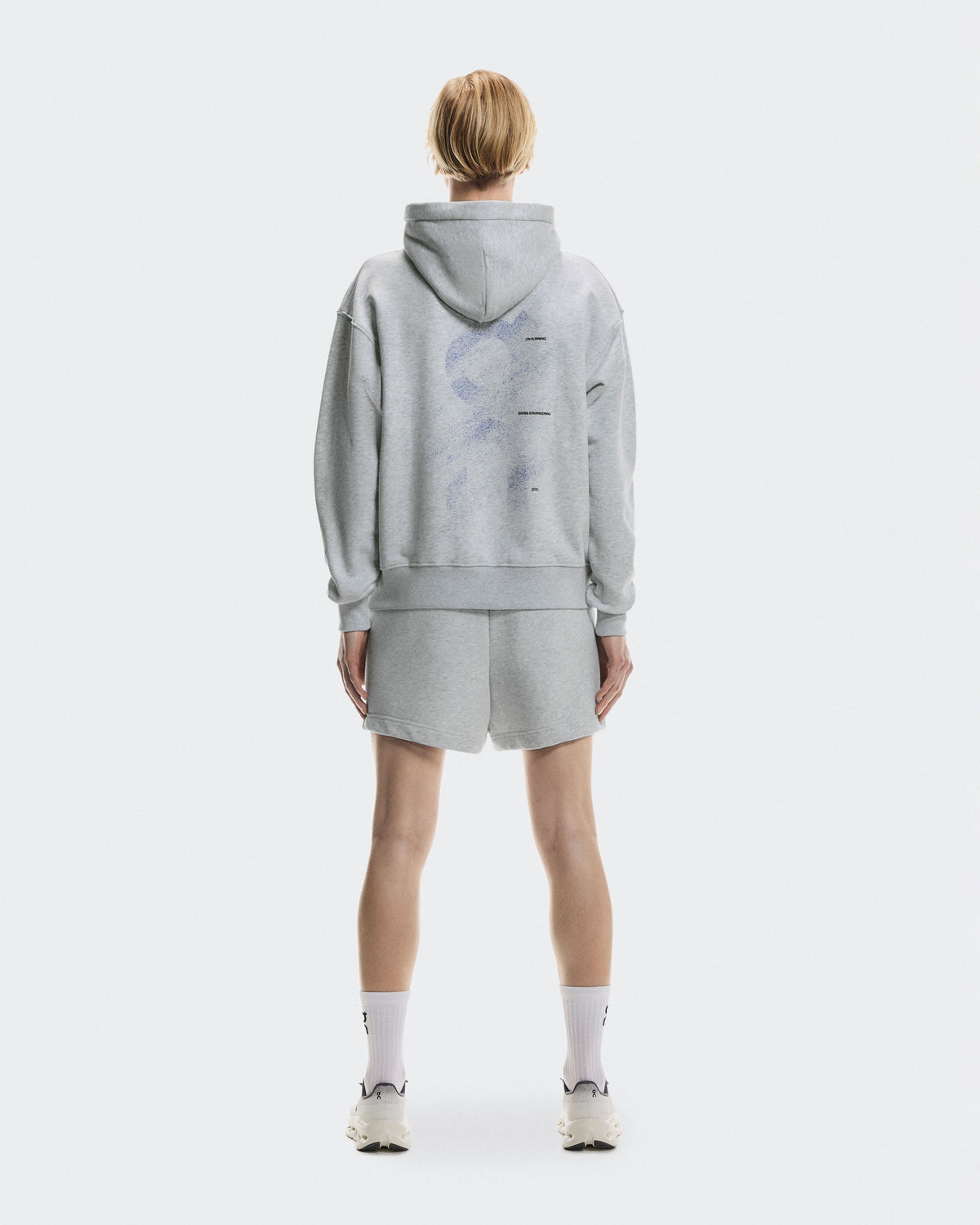 Women's Club Hoodie Graphic Heather - US 9356