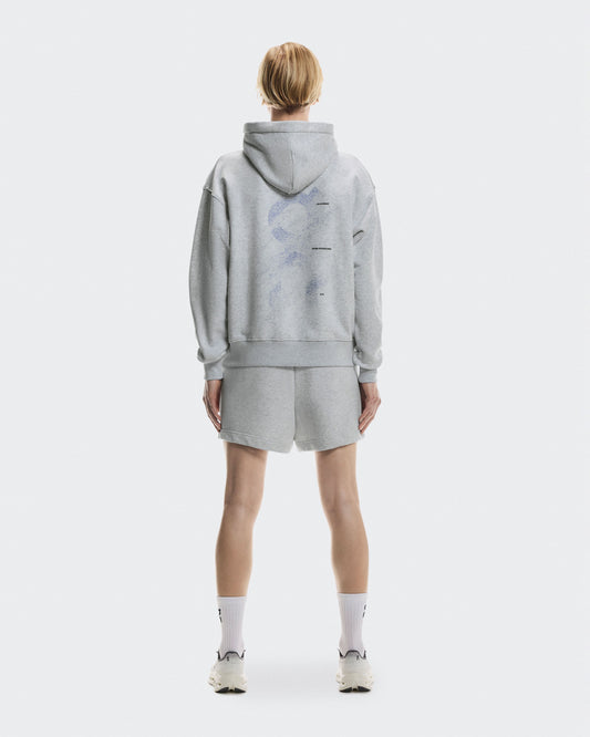 Women's Club Hoodie Graphic Heather - US 9356