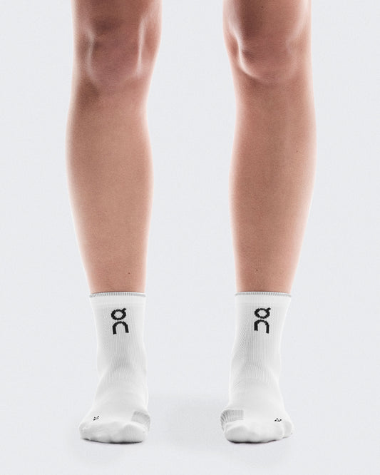 Performance Run Sock Mid White | Glacier - US 3720