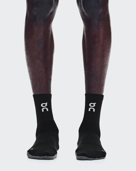 Trail Sock High 2P Black | Black - US 5538