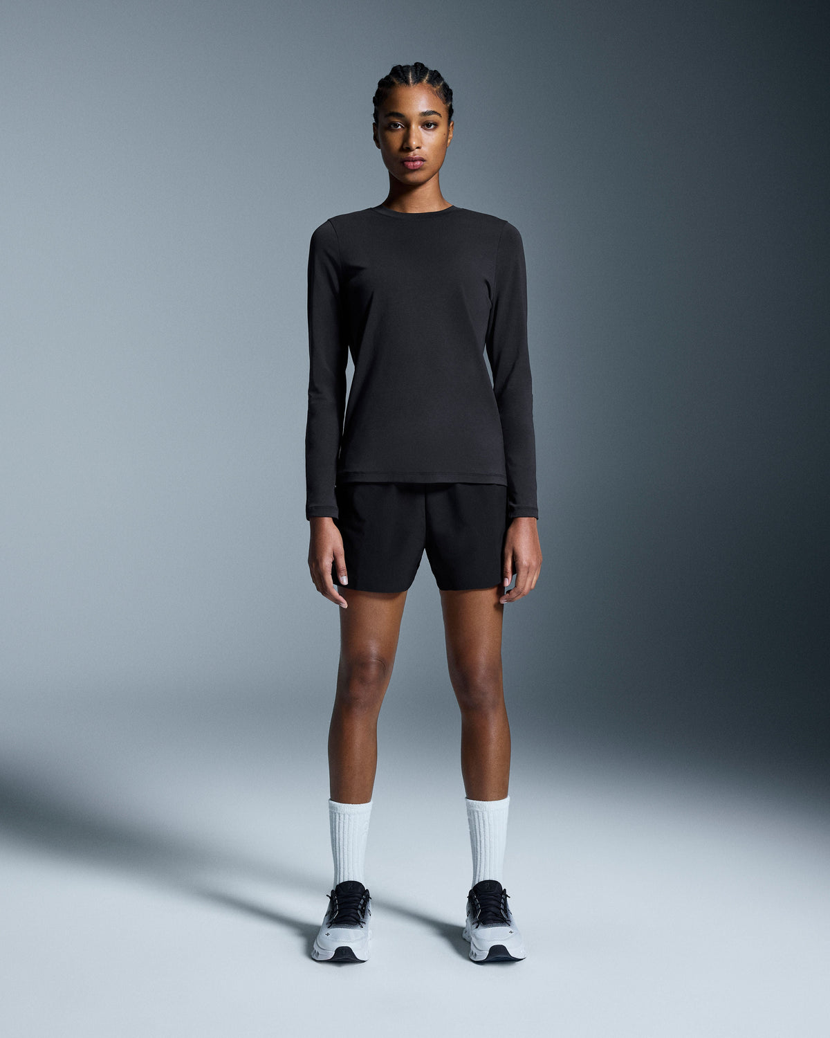 Women's Focus Long-T Black - US 9782