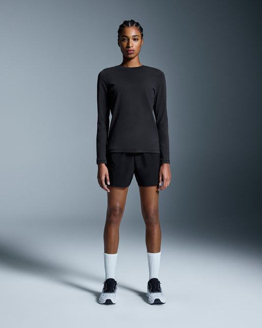 Women's Focus Long-T Black - US 9782