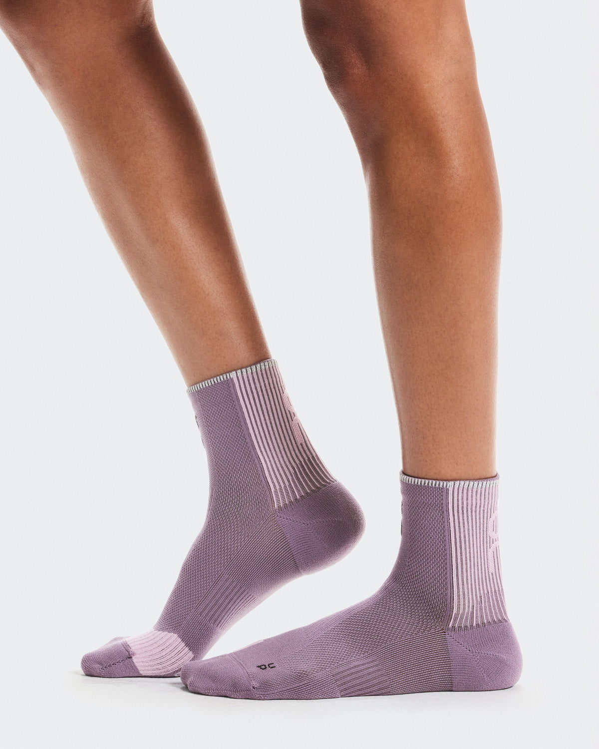Performance Run Sock Mid Dewberry | Sakura - US 4557