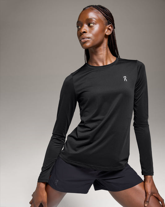 Women's Core Long-T Black - US 8561