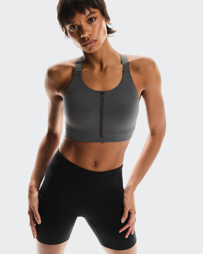 Women's Endurance Bra Zip Eclipse - US 8012