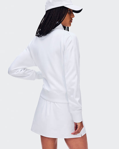 Women's Courtside Full Zip LDN White - US 1076
