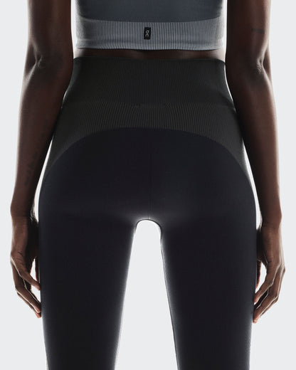Women's Studio Knit Tights Black | Eclipse - US 3782