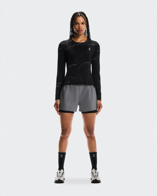 Women's Performance Long-T Lumos Black - US 3488