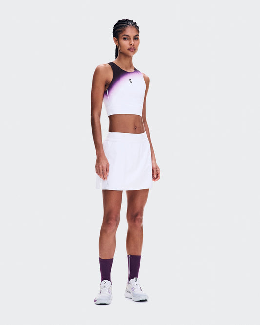 Women's Court Crop Top Swing White | Cassis - US 7252