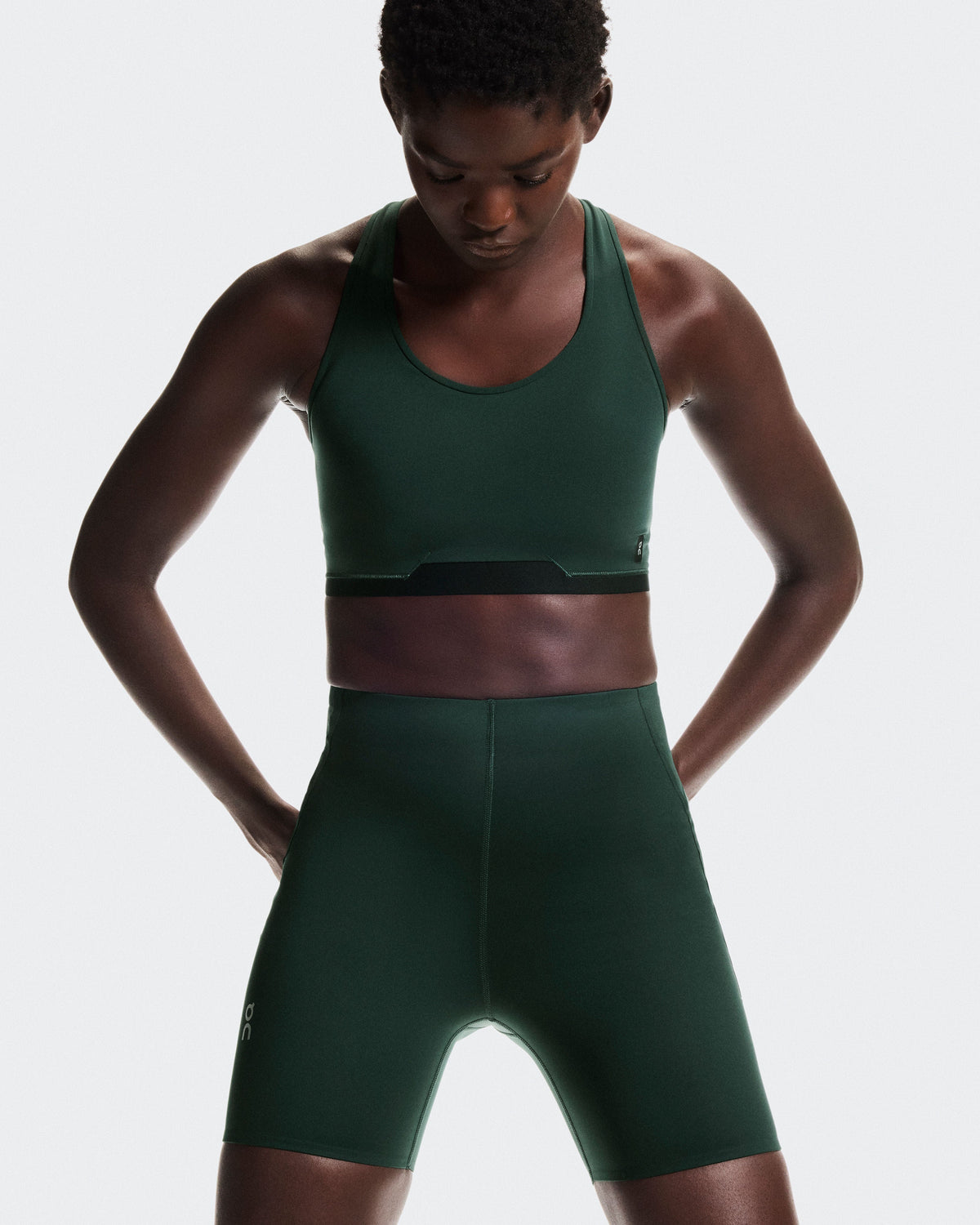 Women's Train Tights Short Obsidian - US 3232