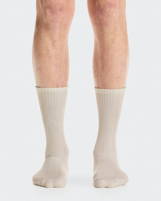 Hybrid Sock High 2P Ivory - US 7420