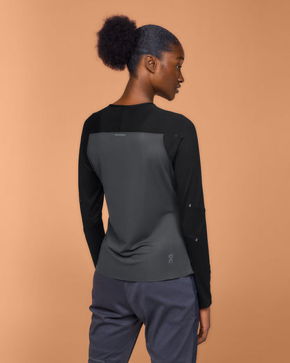 Women's Performance Long-T Black | Eclipse - US 3123