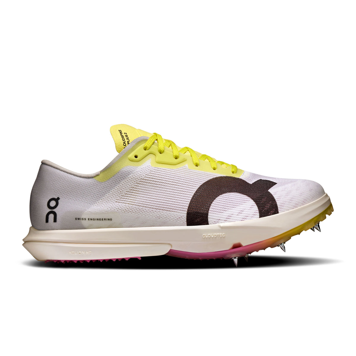 Women's Cloudspike Amplius 2 White | Raspberry - US 1066