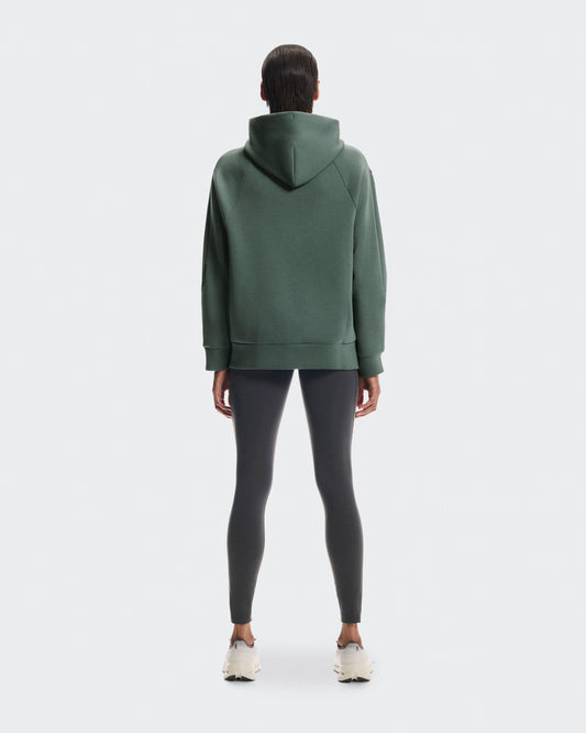 Women's Focus Tech Zip Hoodie Olive - US 9255