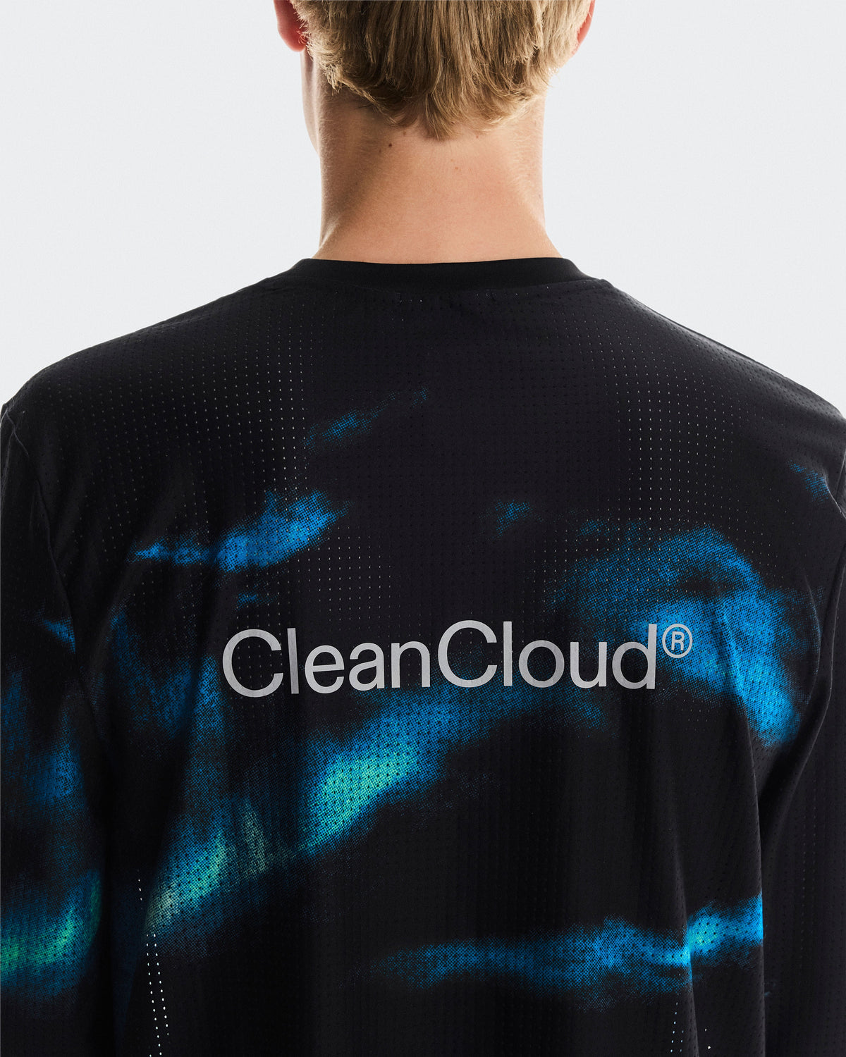 Men's Pace Mesh Long-T Black | Horizon - US 4047
