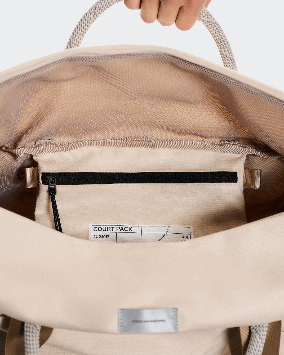 Court Pack 40L Sesame | White - US 1150