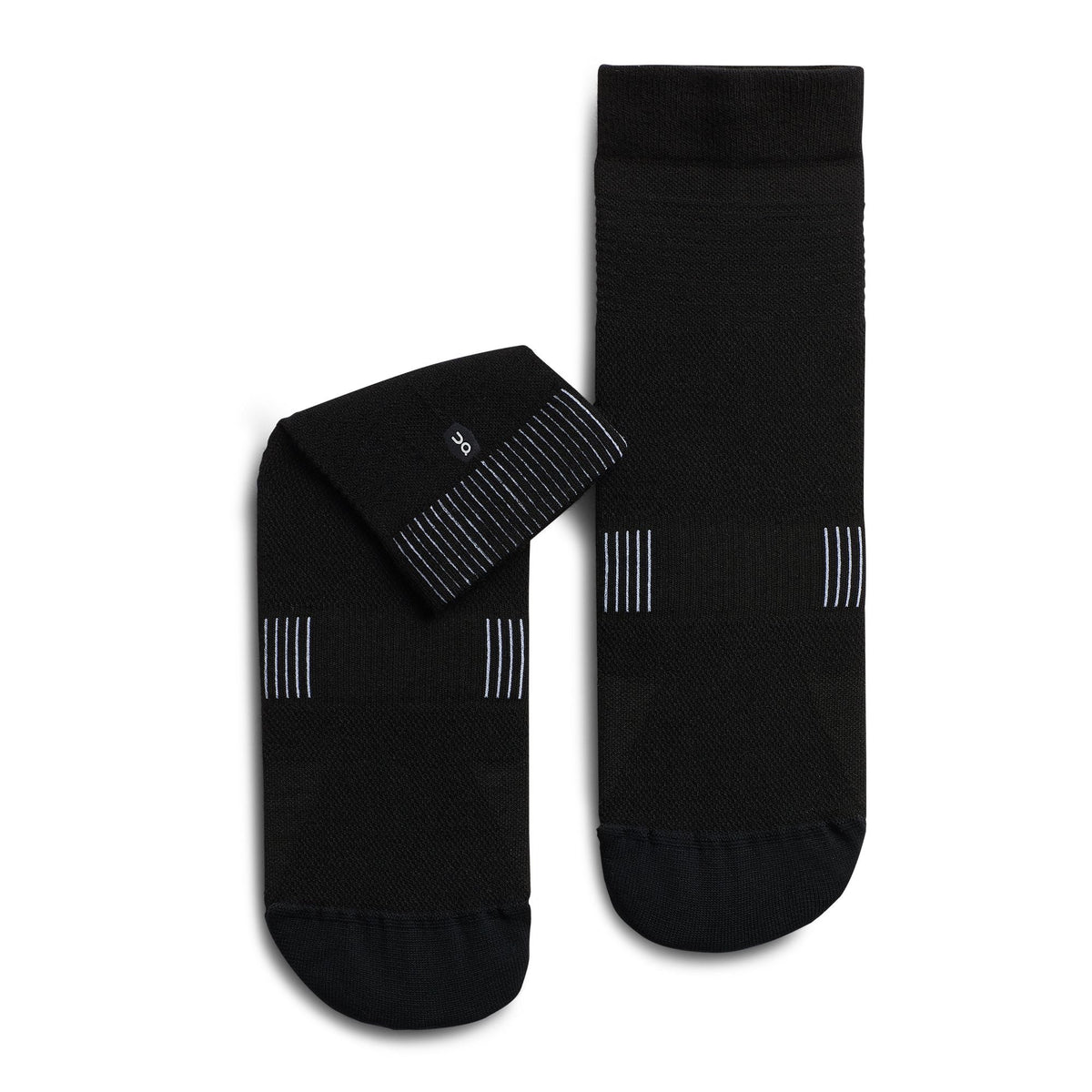 Men's Ultralight Mid Sock Black | White - US 5256