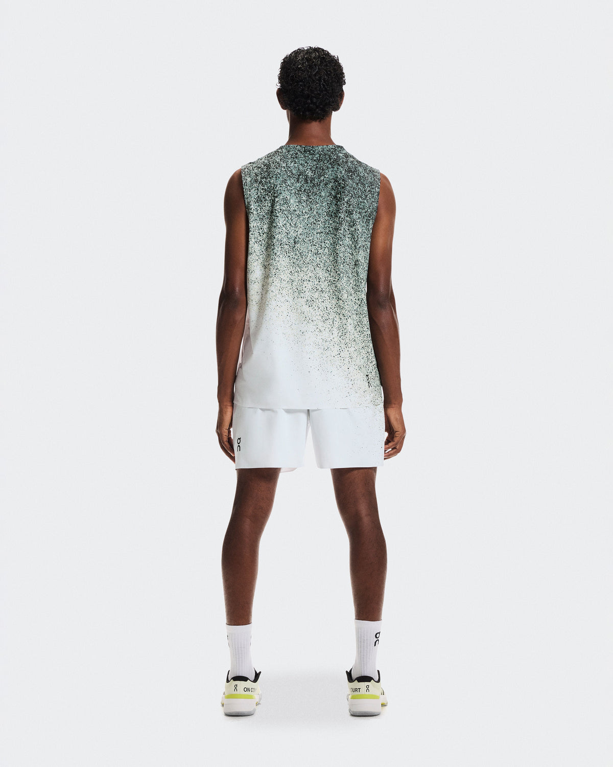 Men's Court Tank Fade Mineral | White - US 4741
