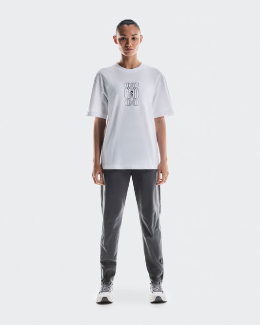 Women's Club-T Graphic White | Black - US 7797