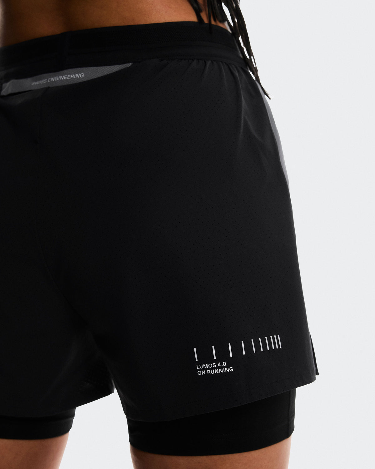 Women's Performance Shorts Lumos Eclipse | Black - US 6292