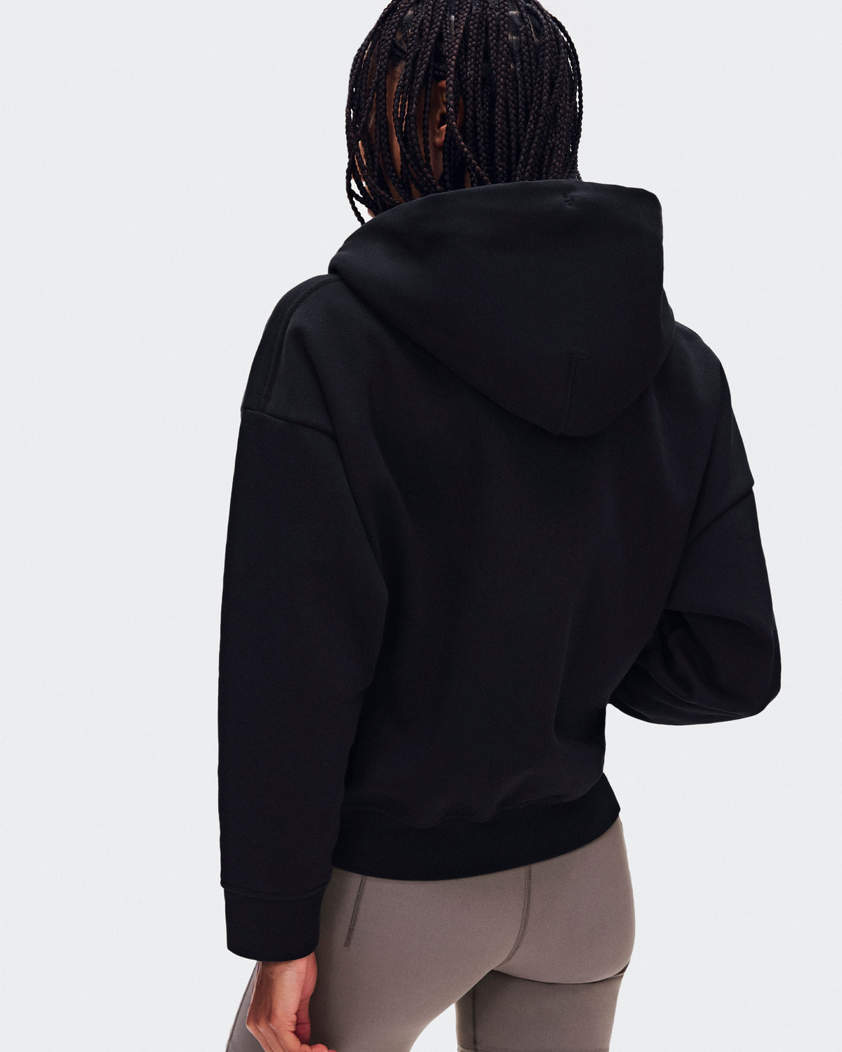 Women's Club Collective Full Zip Hoodie Black - US 4423