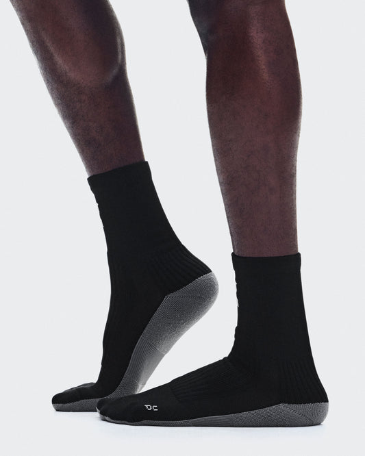 Trail Sock High 2P Black | Black - US 5538